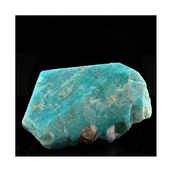 Stenar och mineraler. Amazonit. 763,5 cent. Konso, Etiopien. Grön