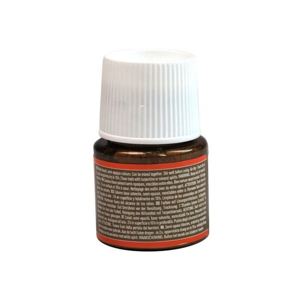Maling - Pebeo - Keramisk rig guld - 45ml - Blank - Blandet Guld