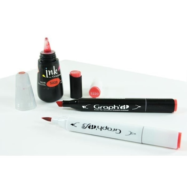 Graph'It Ink by Graph'it ink refill (25 ml) - Graph'it färgkarta:4155 - Skin graph'it färgkarta:4155 - Hud 'Graf'it:4155, Hud