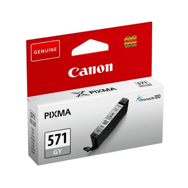 CANON mustepatruuna CLI-571GY Harmaa