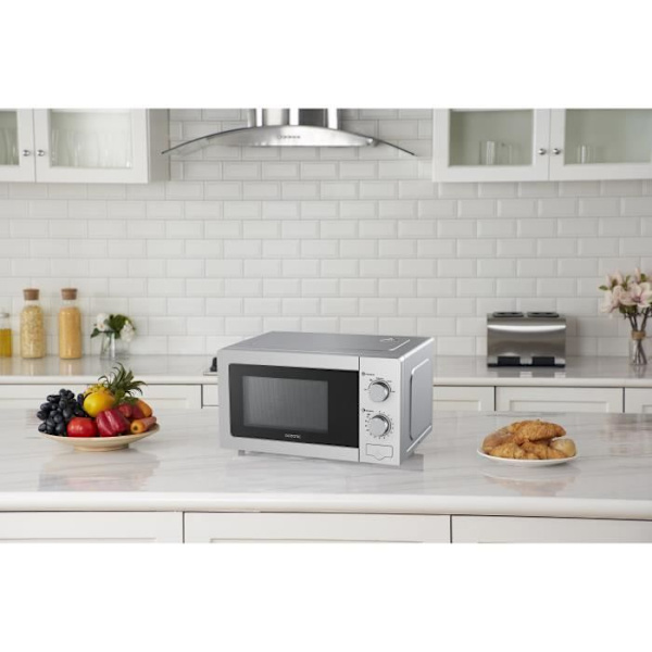 Monfunktion mikroovn OCEANIC MO20S Sølv L45x H24 x D32,1 cm 20L