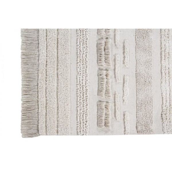 Air Lorena Canals maskinvaskbart stuetæppe - 200x300cm - Beige