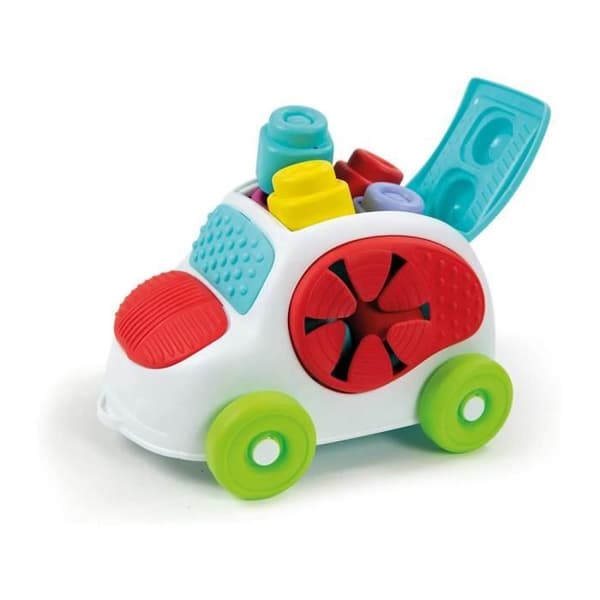 Clementoni - Clemmy - Sensorinen auto Grönt, blått, rött och vitt