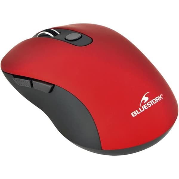 Langaton hiiri - BLUESTORK - OFFICE 60 - PC/MAC - punainen Röd