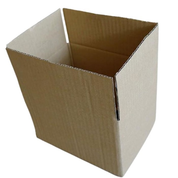 7 st packboxar 20 x 15 x 11 cm brun