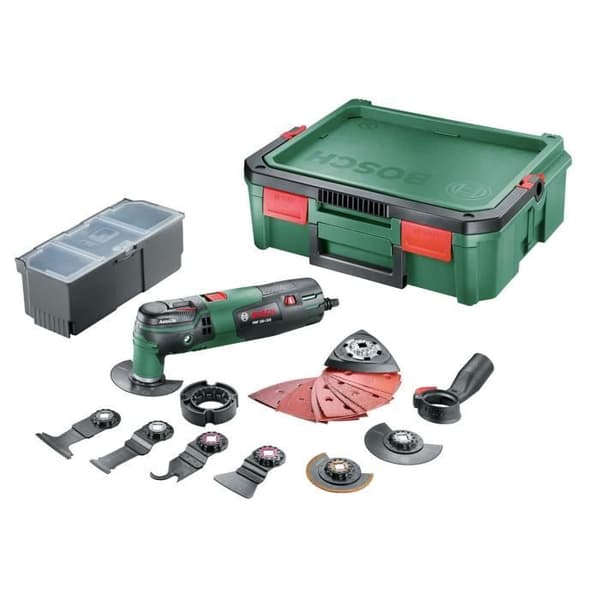 Multifunktionsværktøj Bosch - PMF 250 CES - Elektrisk - 20 Tilbehør - Grøn Grön