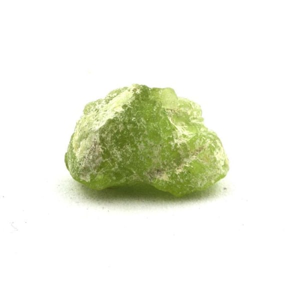 Sten og mineraler. Peridot. 6,10 ct. Skardu-distriktet, Baltistan, Pakistan.