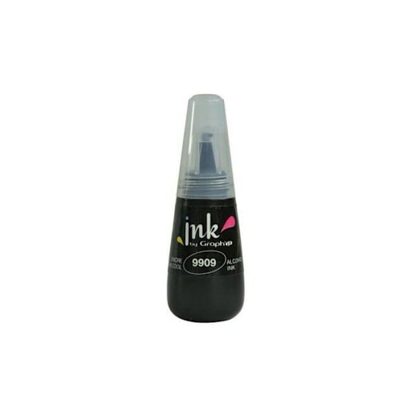 Inkkiuudistus Ink by Graph'it (25 ml) - Graph'it värikartta:9909 - Musta värikartta graph'it:9909 - Musta Sort, 10 nuancer af grå, hudtoner, 