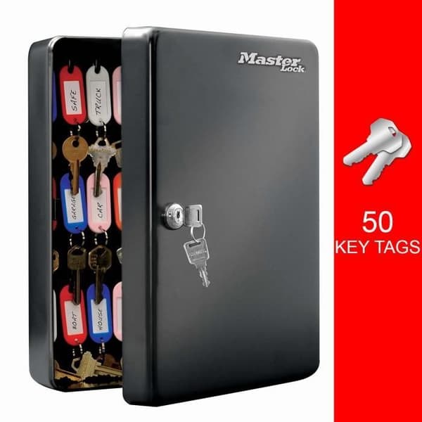 MASTER LOCK Nøgleskab 50 nøgler Sort