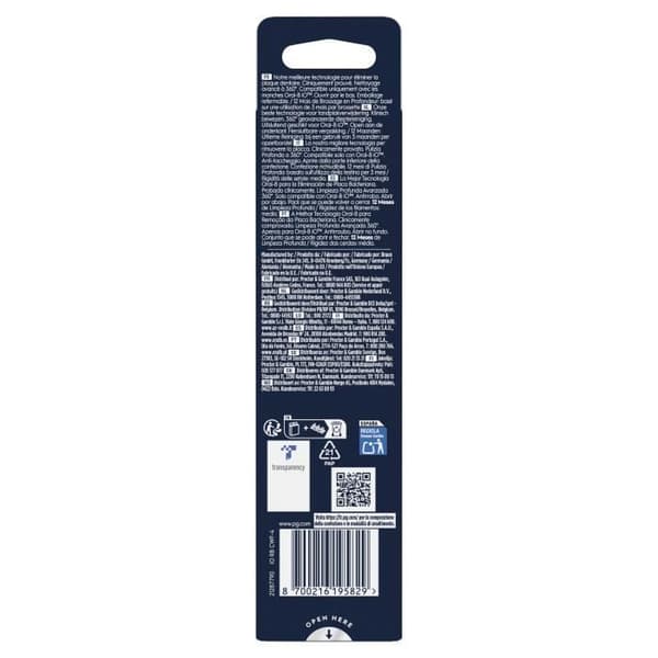 Broschetter - ORAL-B - IO påfyllningar Ultimate Clean - Paket med 4 - Vit Vit