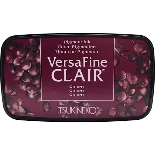 Väri - Tsukineko - Versafine Clair - Chianti - Nopeasti kuivuva - Vedenkestävä Chianti
