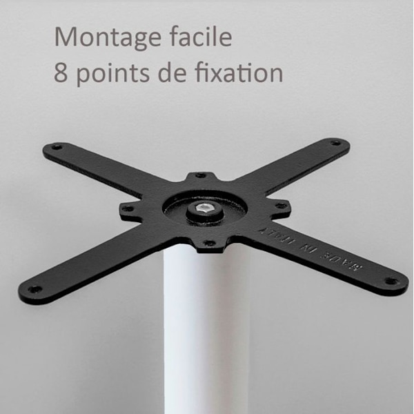 XL hvid Rom model understel til borde op til Ø 130 cm Vit