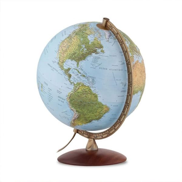 Interaktiv globe - PRIMUS - Primus 30cm - Blandet - Blå - Batteri - Indendørs Blå
