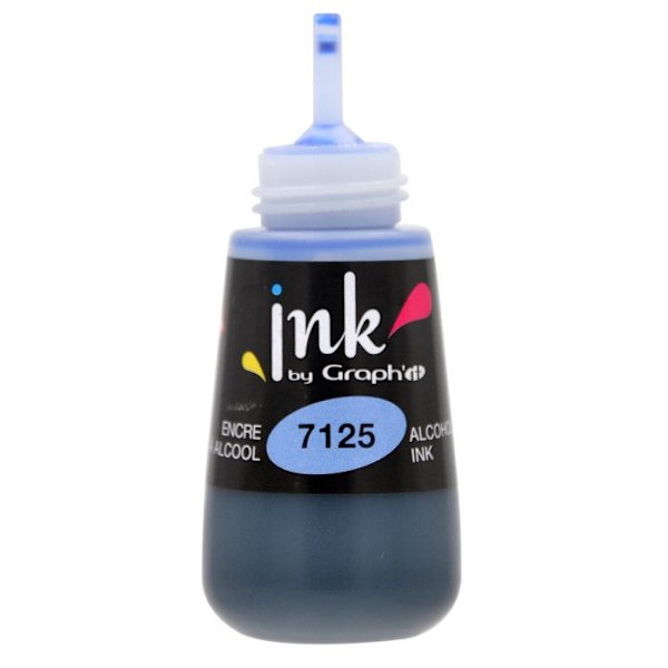 'Ink by Graph'it marker Genopfyldning 25 ml 7125 Himmel' 7125 Himmel