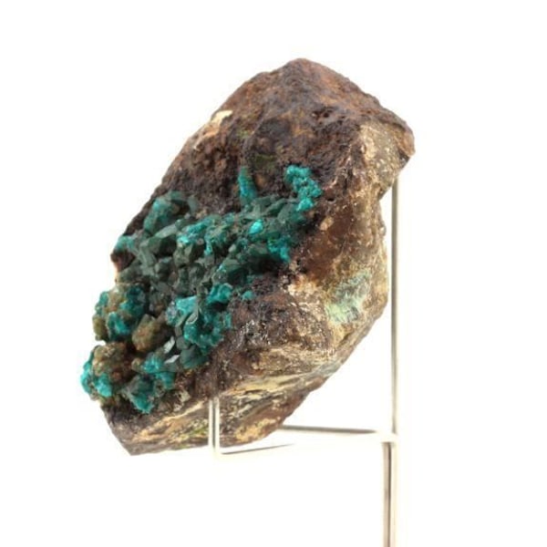 Sten og mineraler - ABIJOUX - Dioptase - Krystal - Naturmaterialer - Grøn