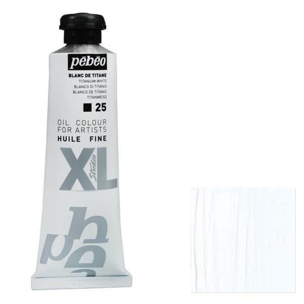 Fin olie maling XL studio - Titanium hvid - 37 ml