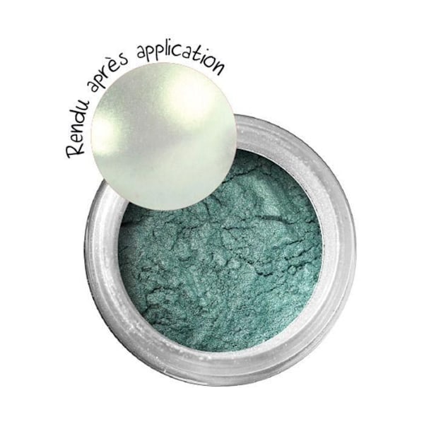 Metallic Effect Powder - Not specified - Emerald - 6g - Green color - Shiny finish Smaragd