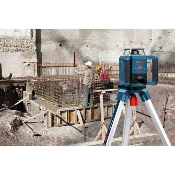Bosch Professional GRL 400 H rotationslaser - Räckvidd 400 meter i diameter - 0601061800 Blå