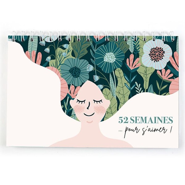 Desk Planner - Kærlighedstema - 21,5 x 24,5 cm Flerfärgad