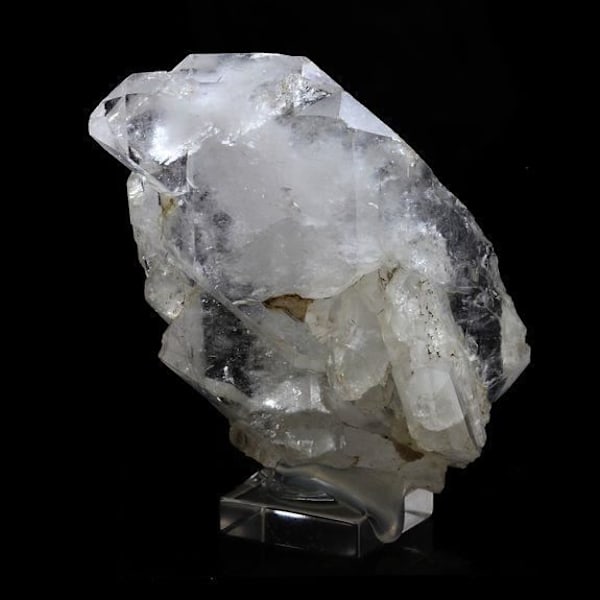 Kivet ja mineraalit. Ame Quartz. 404,0 ct. Aiguille du Goléon, Oisans, Ranska.