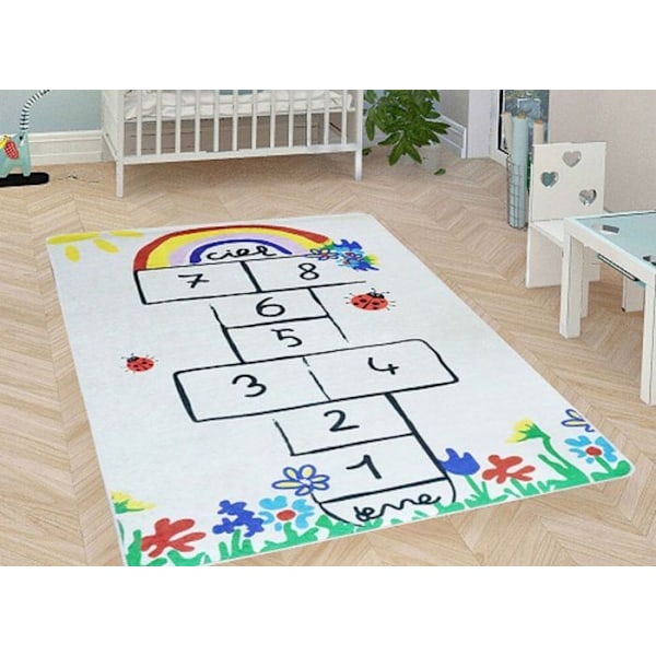Tæppe - MANI TEXTILE - MARELLE - Beige - 80x150 cm - Syntetisk - Moderne Beige