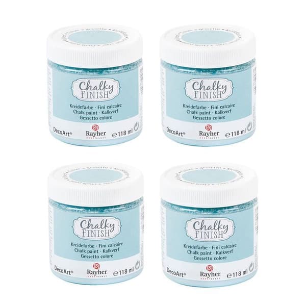Krittete målning Chalky Finish 472 ml - blågrå Blå