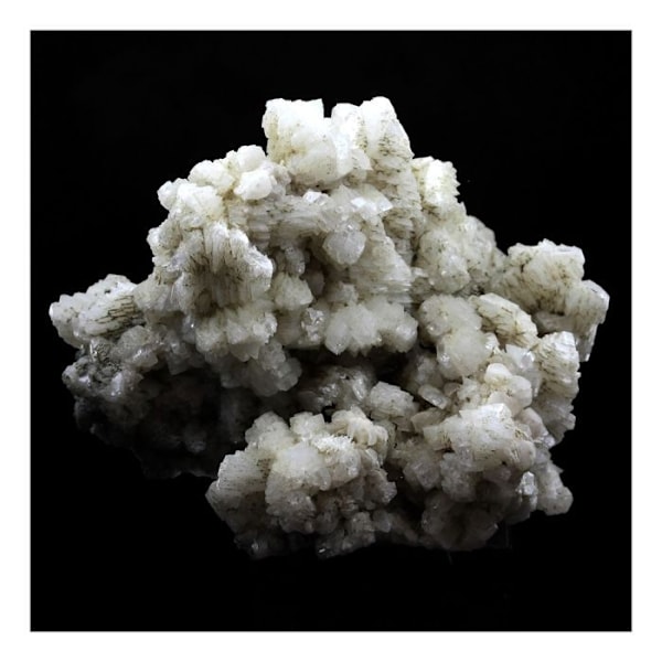 Sten og mineraler. Albite + Adularia. 827,0 øre. Plan du Lac, Oisans, Savoie, Frankrig.