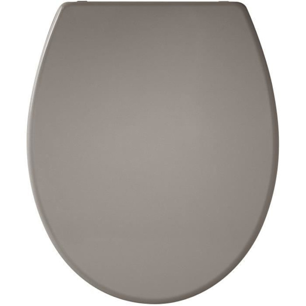 Presto Taupe wc-istuin - Thermodur - Yläkiinnitys - Antibakteerinen TAUPE
