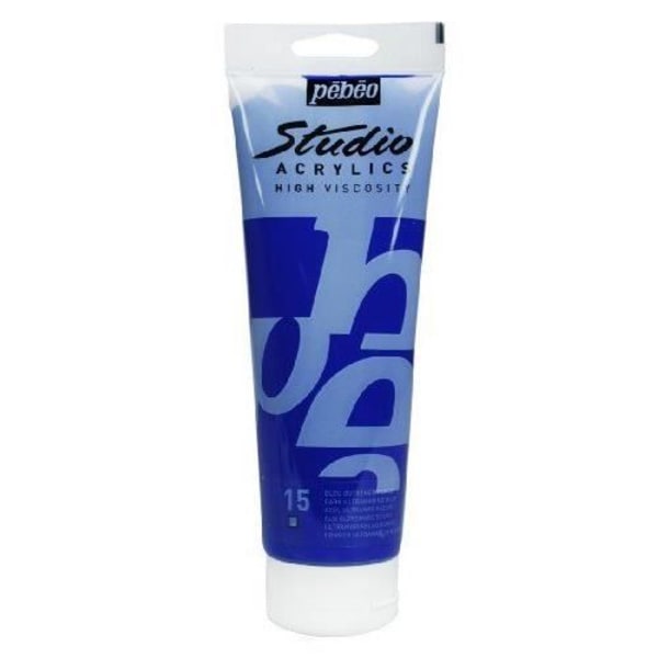 Pébéo 169015 Beaux-Arts Studio Akryl 1 rör Mörk Ultramarinblå 250 ml