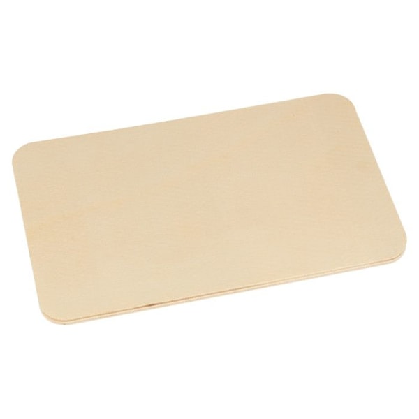 Dekorationspaneler i trä - ARTEMIO - 16 x 10 cm - 5-pack - Perfekt för bröllop - Kreativ DIY Beige