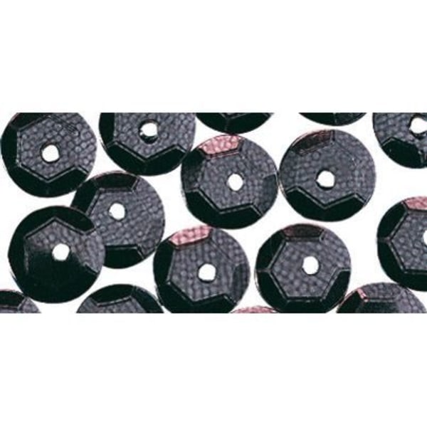 Paillette - Rayher - Ø6 mm - Blå due - Bombé - 6 g - Vaskbar