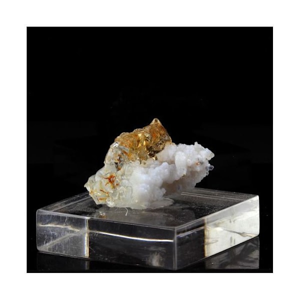 Sten og mineraler. Opal Hyalite (Var: Opal-AN). 124,5 øre. San Luis Potosí, Mexico.