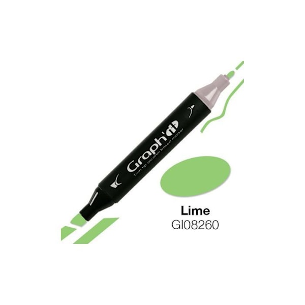 Graph'it 8260 Lime alkoholimarker Grön