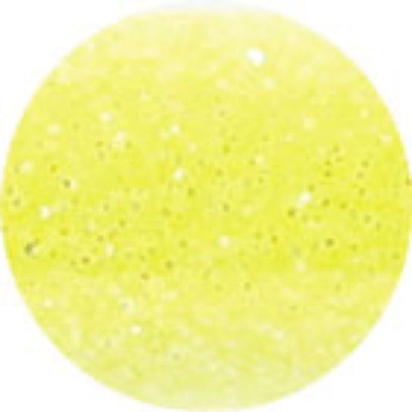 Biologiskt nedbrytbart glitterpulver 2,7 g - neongult Gul