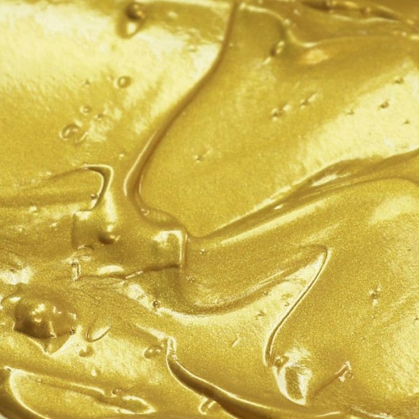 Acrylmaleri - PEBEO - Iriserende guld - 500 ml - Blank - Avanceret Iriserande guld