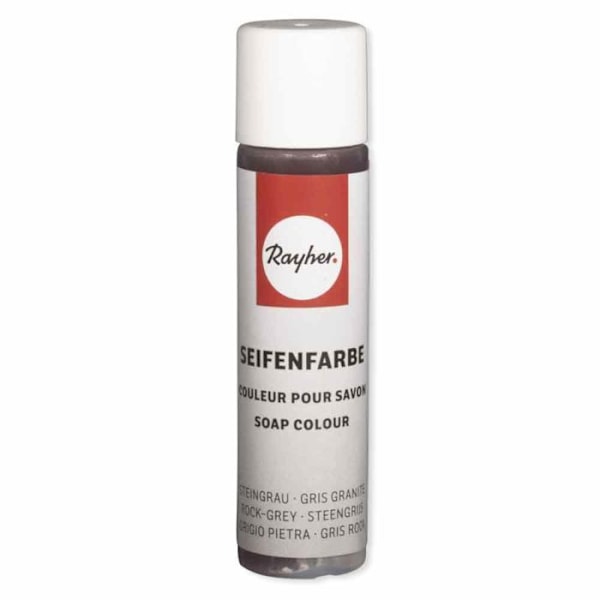 Sæbefarve - Granitgrå - 10 ml Grå