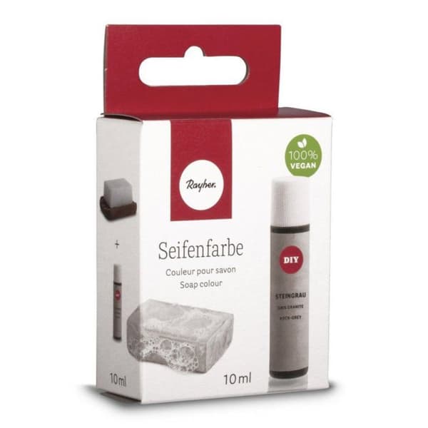 Saippuaväri - Graniitinharmaa - 10 ml Grå