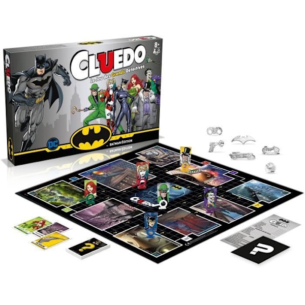 CLUEDO Batman - Brætspil Flerfärgad