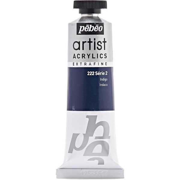 Konstnärlig Färg - Véronèse - Tub 37 ml - Extra fin - Blå med inslag av gult - Blank Blå tenderar att gulna