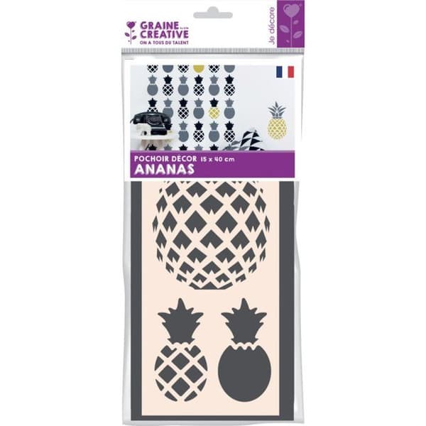 Graine Créative - Sabluuna 15 x 40 cm Ananas