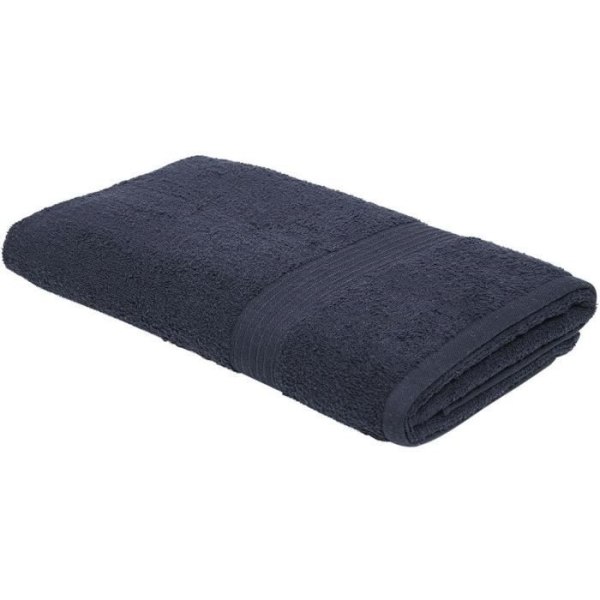 I DAG Badehåndklæde 70x130 cm 100% Bomuld - Navy Blå