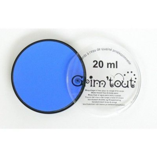 Makeup - Farve - Sten 20 ml : Lys blå - GRIM TOUT - Barn fra 3 år
