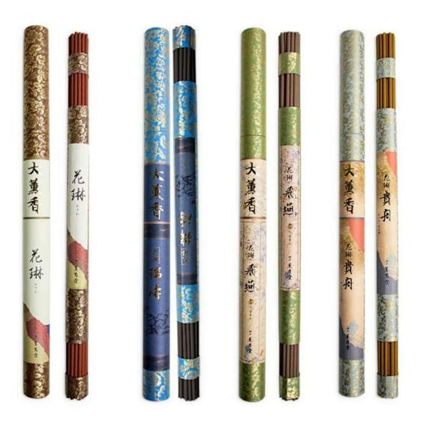 Japansk røgelsesæske - tempel - 5 x 25 XL pinde