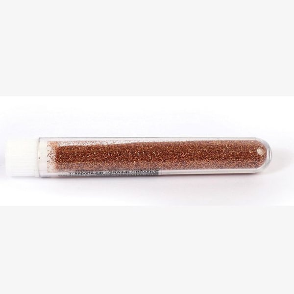 Biologiskt nedbrytbara pulverflingor 2,7 g - koppar Koppar