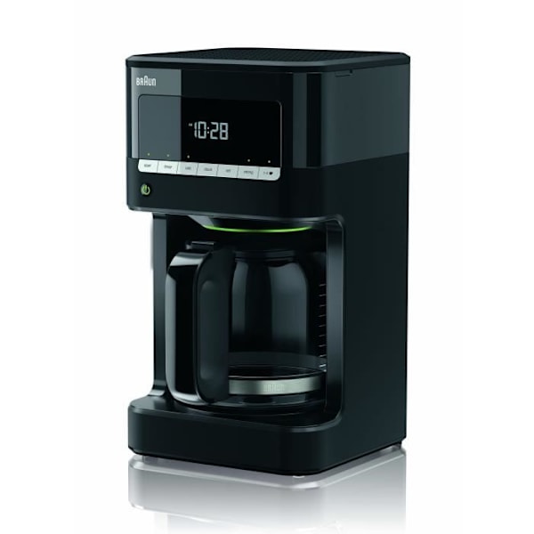 Kaffemaskine - BRAUN - KF7020 - 12 kopper - Programmerbar - AUTOMATISK OFF