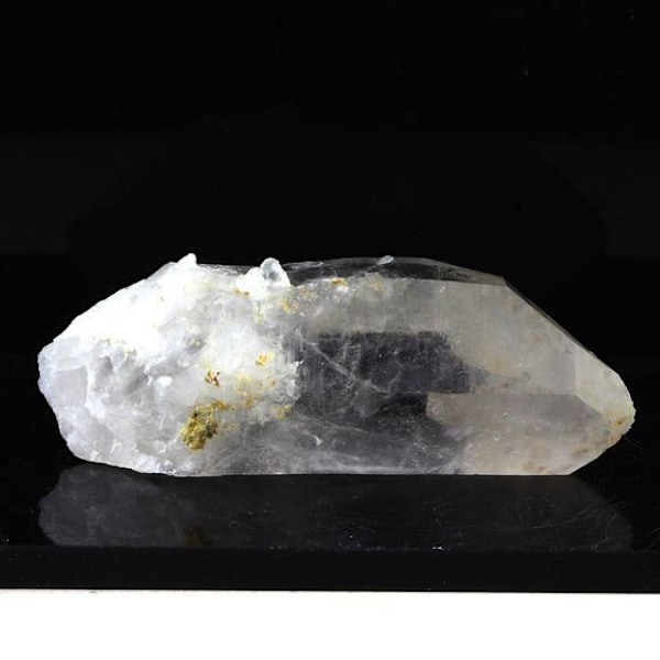 Sten og mineraler. Dobbelt-termineret kvarts. 98,0 ct. Alpe d'Huez, Bourg d'Oisans, Isère, Frankrig.