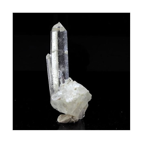 Sten og mineraler. Kvarts. 50,52 øre. La Gardette-minen, Bourg d'Oisans, Isère, Frankrig.