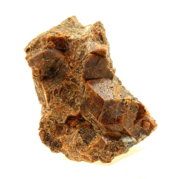 Sten og mineraler. Grossulær granat-Andradite. 325,5 ct. Pyrénées-Orientales, Frankrig.. Röd