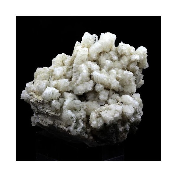 Sten og mineraler. Albite + Adularia. 827,0 øre. Plan du Lac, Oisans, Savoie, Frankrig.