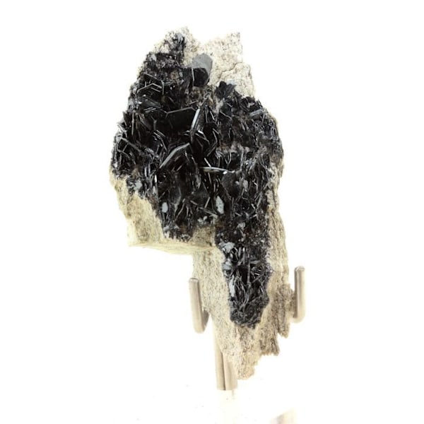 Sten og mineraler. Hæmatit. 71,0 ct. Grandes Rousses-massivet, Oisans, Frankrig.